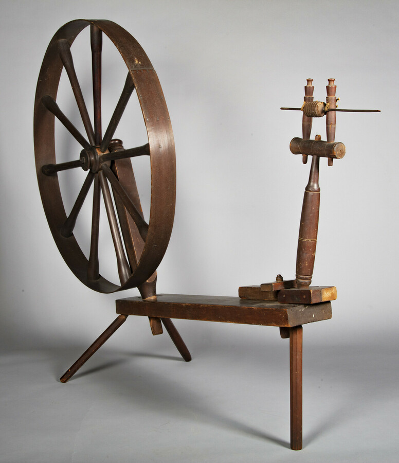Spinning the Fabric of a Nation: A Nineteenth-Century Spinning Wheel and  Early Linen Production in Maryland – Maryland Center for History and Culture
